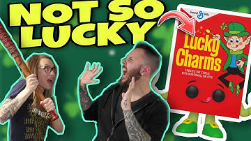 TRASH Lucky Charms Funko Pop Foodies | Funko Shop Exclusive | Wheres Alice in Wonderland Black Light
