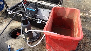 Low flow groundwater sampling