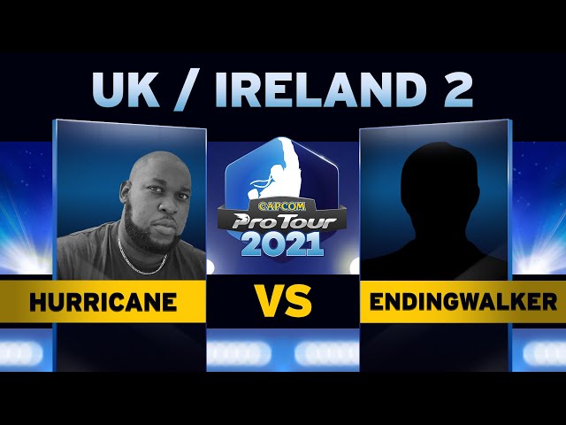 Hurricane (Cammy) vs. EndingWalker (Ed) - Top 8 - Capcom Pro Tour 2021 UK / Ireland 2