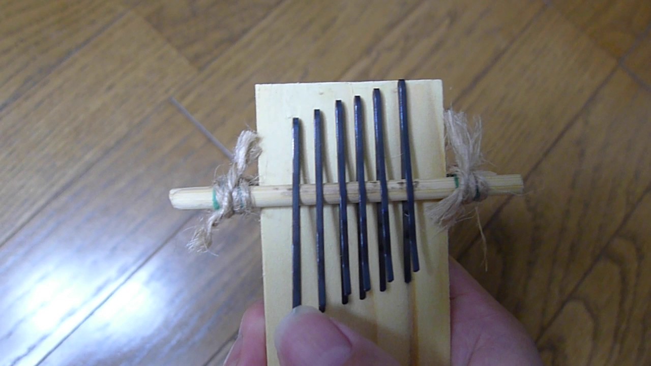 簡単工作 かまぼこの板で作る楽器 カリンバ あんふぁんweb 簡単工作 かまぼこの板で作る楽器 カリンバ あんふぁんweb