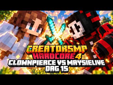 CLOWNPIERCE MAAKT ZIJN EERSTE KILL, 7 DODEN CREATOR SMP 4 Dag 15: #CreatorSMP #CreatorSMP4 #CSMP4