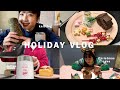 【vlog🎄】会社員の休日|冬のスキンケア🫧 | クリスマスケーキ作り|コーヒー