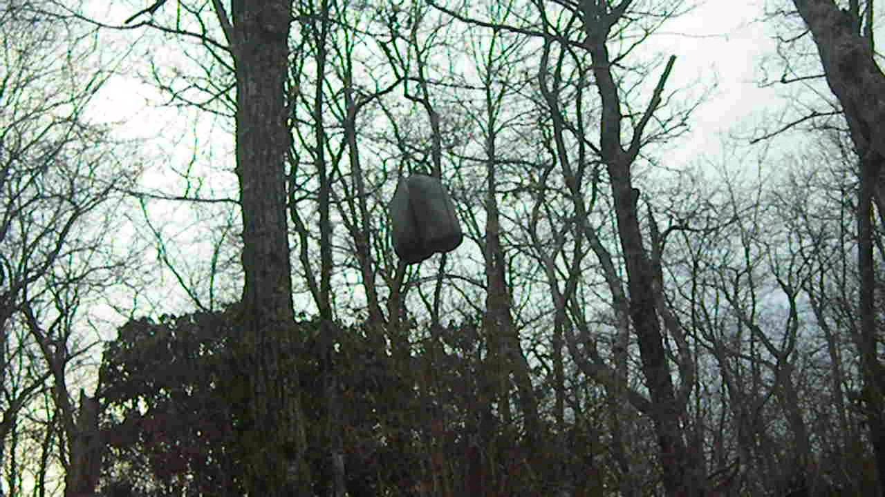 Setting Up Camp Muskrat Creek Shelter AT 2010
