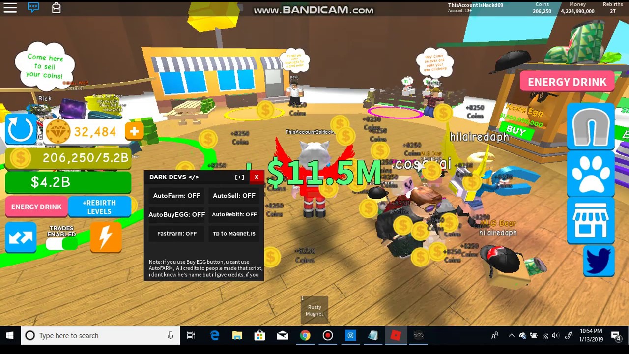 Roblox Magnet Simulator Hack Script Pastebin