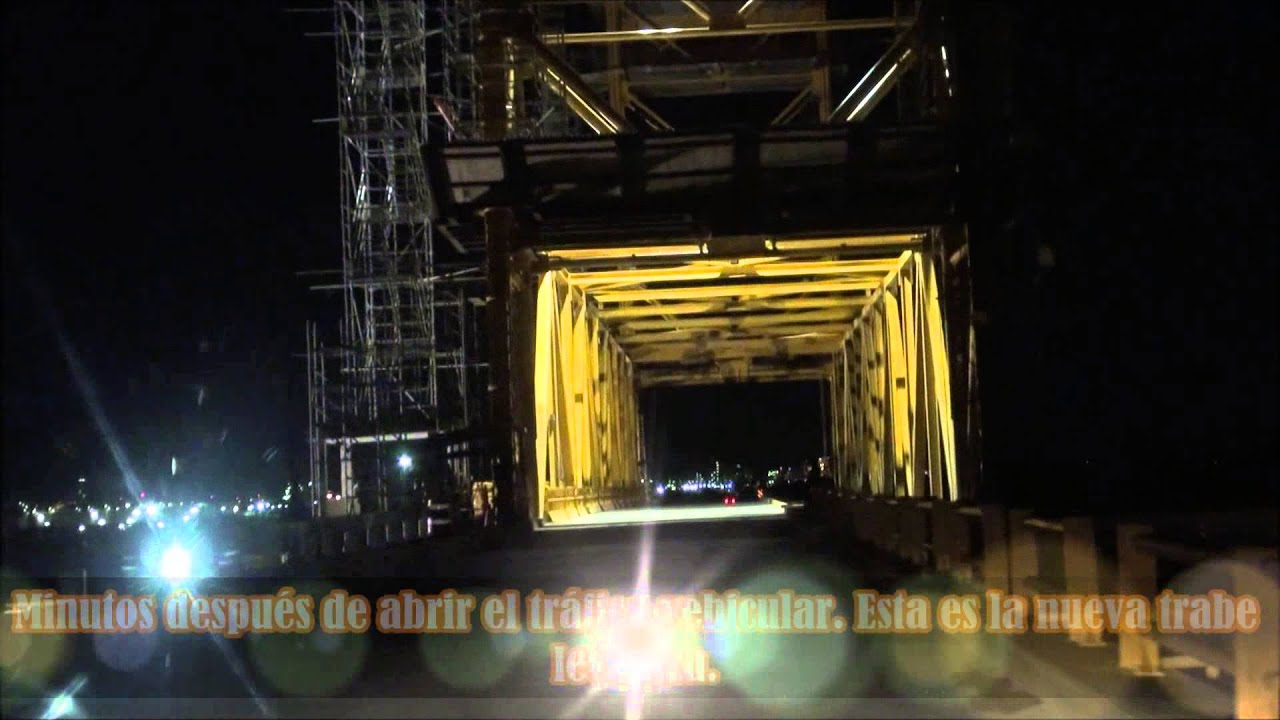 Reabren puente Coatzacoalcos I, con nueva trabe levadiza