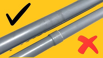 EASY! How To Connect Pvc Pipes Of The Same Size ? Did Your Local Plumber Tell You This Tricks!