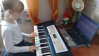 SOFT MOZART RECITAL May 2019: Polina (8) plays March no.1 D. G. Turk screenshot 4