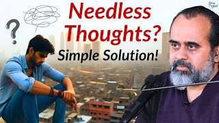 Needless thoughts? Simple Solution. || Acharya Prashant, Sir J J College, Mumbai (2022)