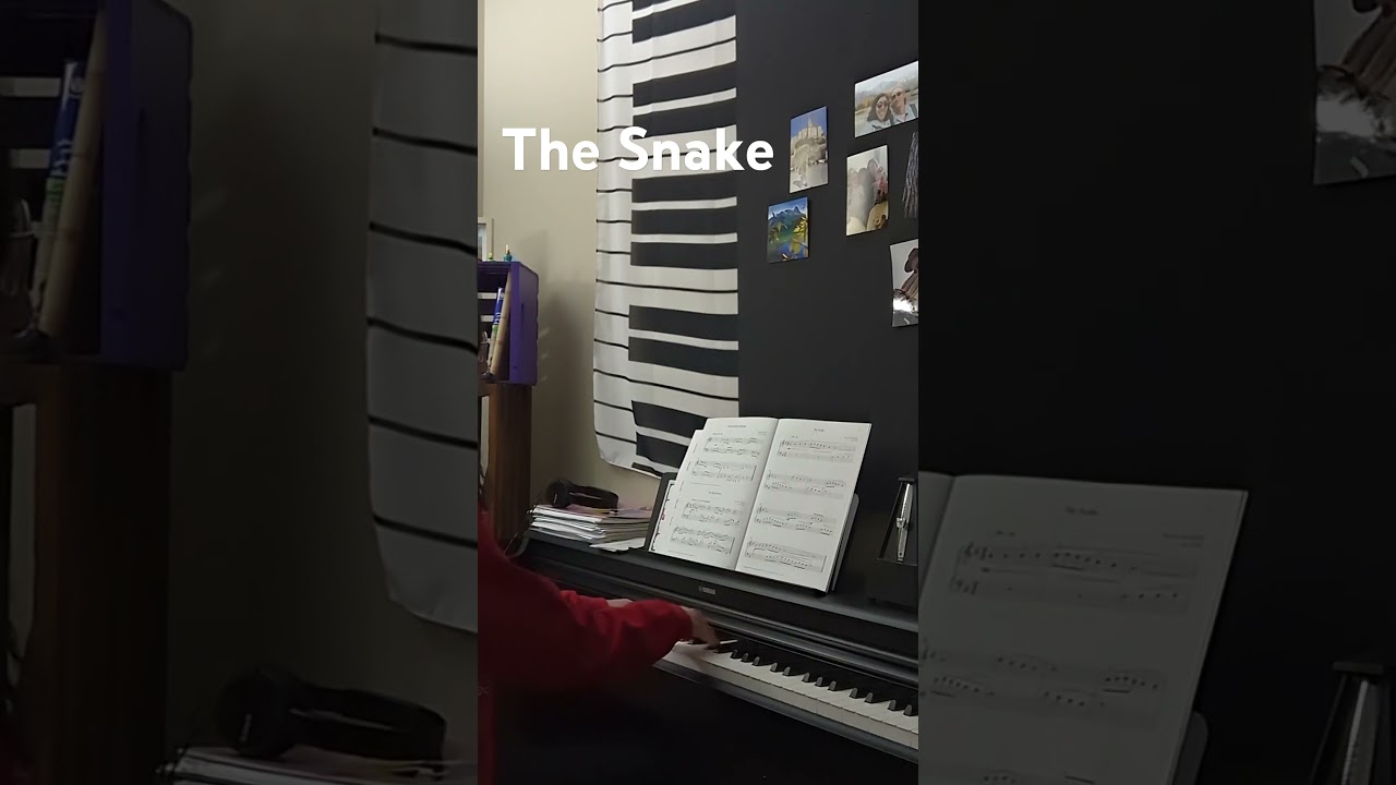 TUTORIALS. The Snake- Renée Christopher, RCM Level 1 Piano Repertoire. 