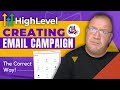 Creating email campaigns with gohighlevel a stepbystep tutorial