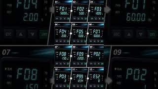 Fuji FRENIC-Mini VFD Basic Motor Setup in 60 Seconds!