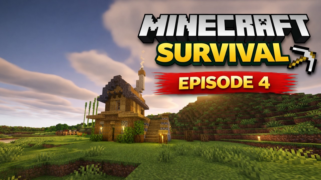 Minecraft Forever World | Finishing the Starter House | ASMR - YouTube