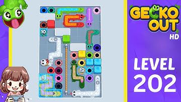Gecko Out Level 202 Solution Walkthrough