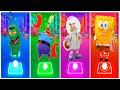 Plankton 🆚 Mr._Krabs 🆚 Plankton 🆚 Sandy Cheeks Coffin Dance Song (COVER