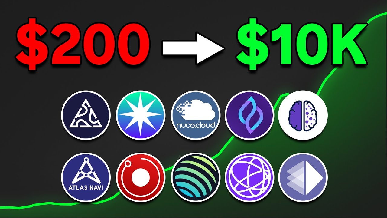 10 ''Undervalued'' Crypto to Make You FILTHY RICH! (30-100x) - YouTube
