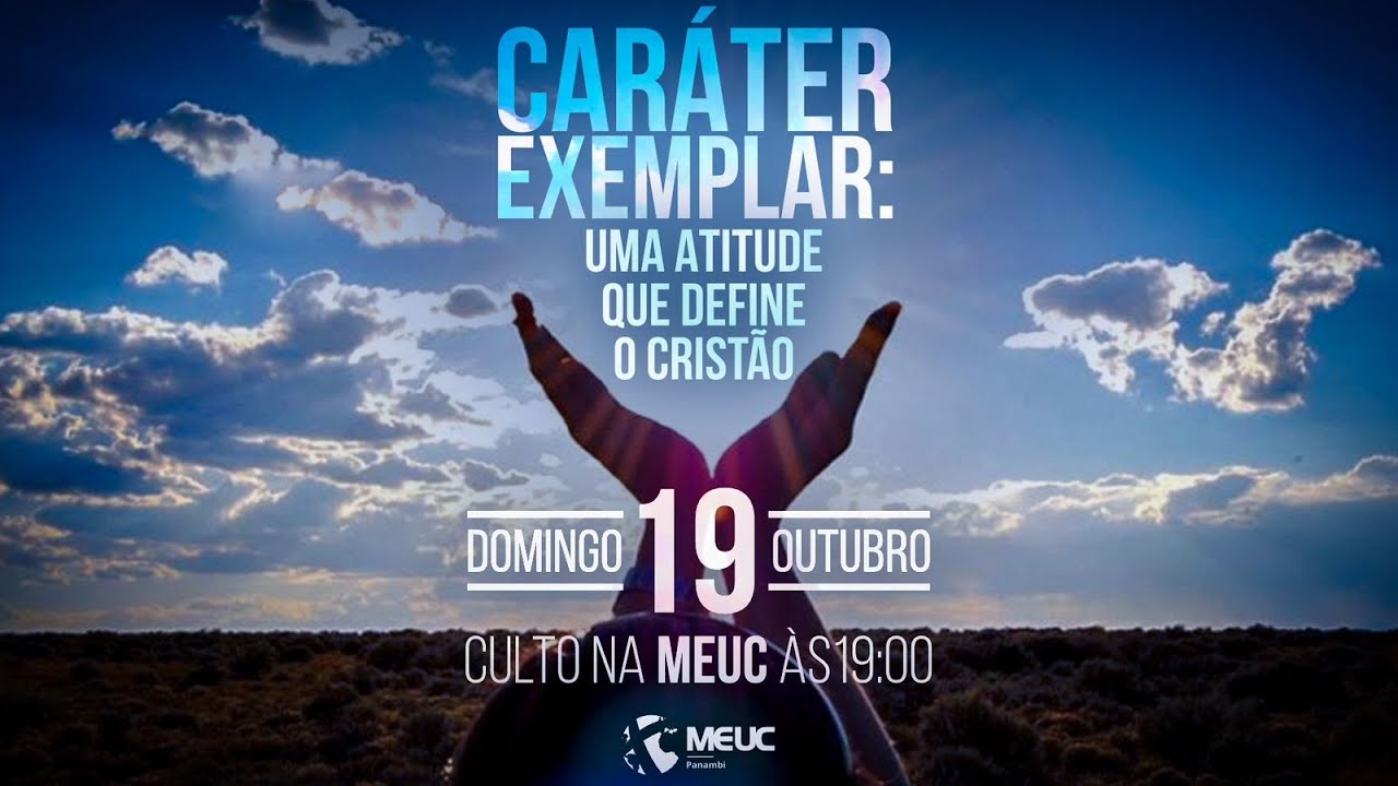 Car ter exemplar uma atitude que define o crist o 19 11 2023 youtube