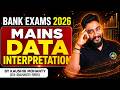 💥 Mains Data Interpretation For Bank Exams 2026 || Mains DI By Kaushik Mohanty || Career Definer ||