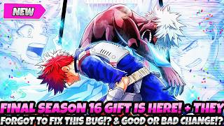 Celebrity *GO! FINAL SEASON 16 GIFT IS HERE* + They Forgot To Fix This Bug? & Good Or Bad Change? Ultra Rumble Net Worth