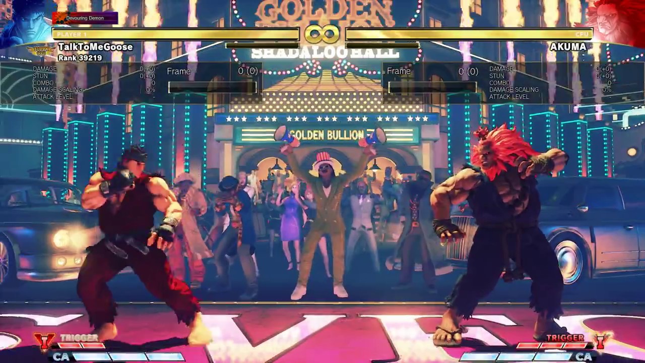 Street Fighter V AE:Ryu - Exploring 1 Bar V-Trigger CC Combos