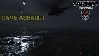 ARMA REFORGER 1.0 - CAVE ASSAULT HVT EXTRACT GOES WRONG (Task Force Mercs)