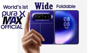 Upcoming Phones 2026: Huawei Pura X Max Official Trailer & First Look Introduction! World's 1st Wide