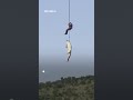 South Africa: Cop lowered into crocodile-infested river in shocking recovery mission