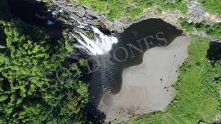 Cascade Niagara, Ile De La Réunion , Banque Dimages Vidéos Par Drone En 4 K
