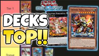 TOP DECKS [TIER LIST] MAYO 2026 | Yu-Gi-Oh! Duel Links