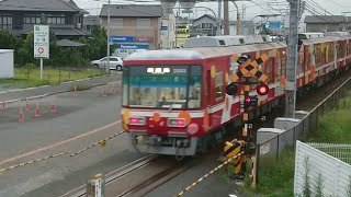 【固定編成】遠鉄1003F+2003F 下り第121列車 積志駅~遠州西ヶ崎駅 通過