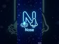 Letter N | Learn ABC for Kids | N for Nest, Nose & Net #kidslearning #youtubekids #abcd