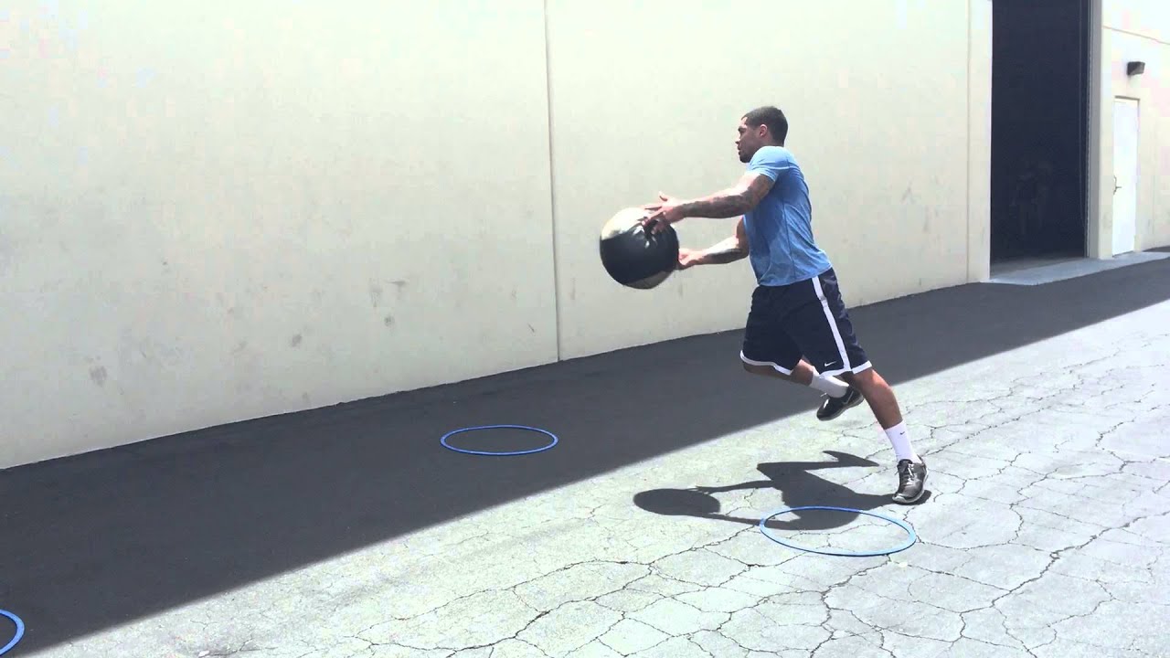 Skater/ Heiden /Slideboard medicine ball toss (from hip) YouTube