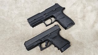 Glock 30s vs. Sig P320 Compact 45acp.