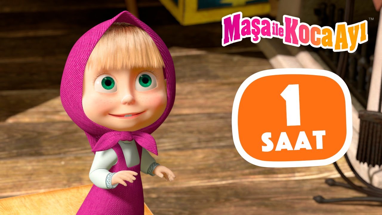 Maşa İle Koca Ayı - 🏡 Evim evim güzel evim 🫂 1 saat ⏰ Çizgi Film Koleksiyonu