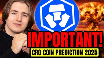 CRO COIN MAJOR PRICE NEWS! (CRYPTO.COM WILL SEND CRO TO THE MOON!)
