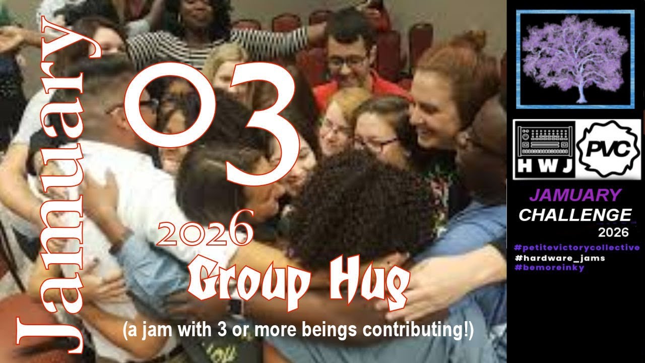 2026 Jamuary 03: Group Hug with Moog Mariana (via Roland AX-1), Moog One and Yamaha PSR-SX900