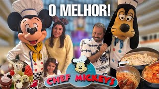 CHEF MICKEY’S: JANTAR COM MICKEY + FOGOS NA DISNEY