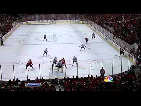 [HD] OT Goal Mike Knuble (Blackhawks & Capitals) NHL Mar 13, 2011