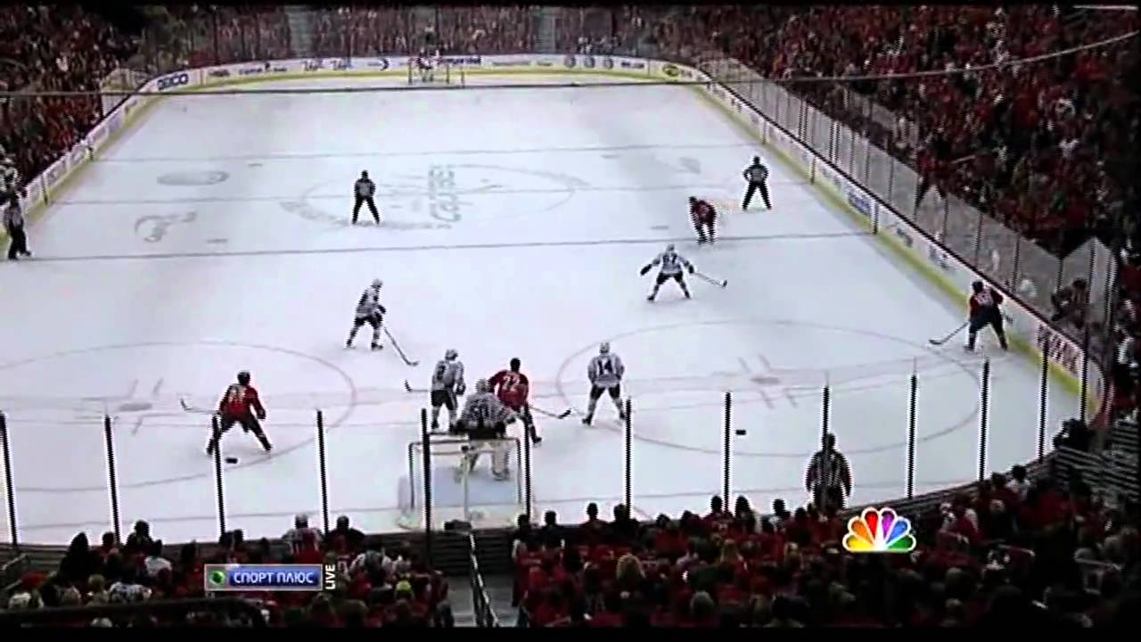 [HD] OT Goal Mike Knuble (Blackhawks & Capitals) NHL Mar 13, 2011