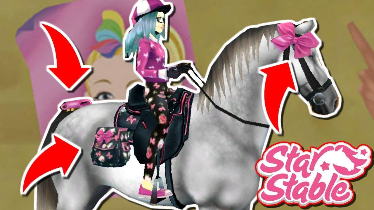 🎀 SADDLE BAG AND BOWS 🎀 Jojo Siwa Is Here StarStable Updates YouTube