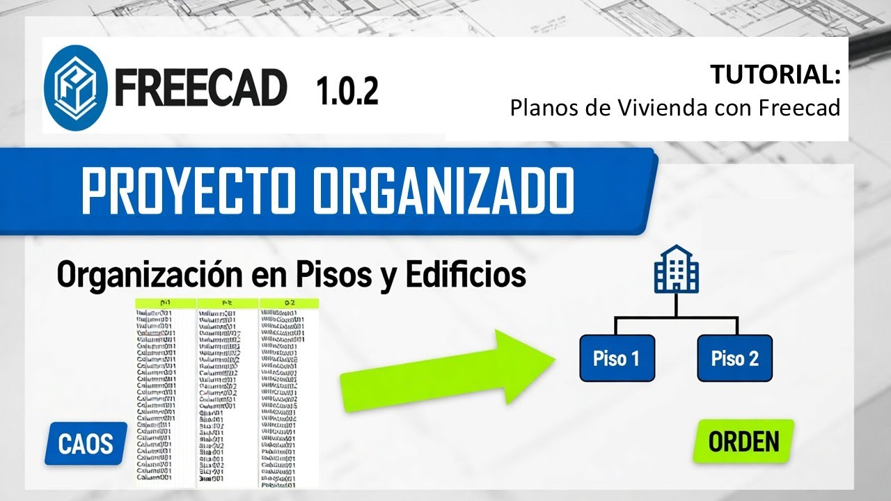 ORGANIZACIÓN DE PROYECTO (PISOS Y EDIFICIO) | TUTORIAL … — Transcript