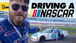 We raced each other in a NASCAR Stock Car | Donut Media