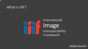 An Introduction to IIIF