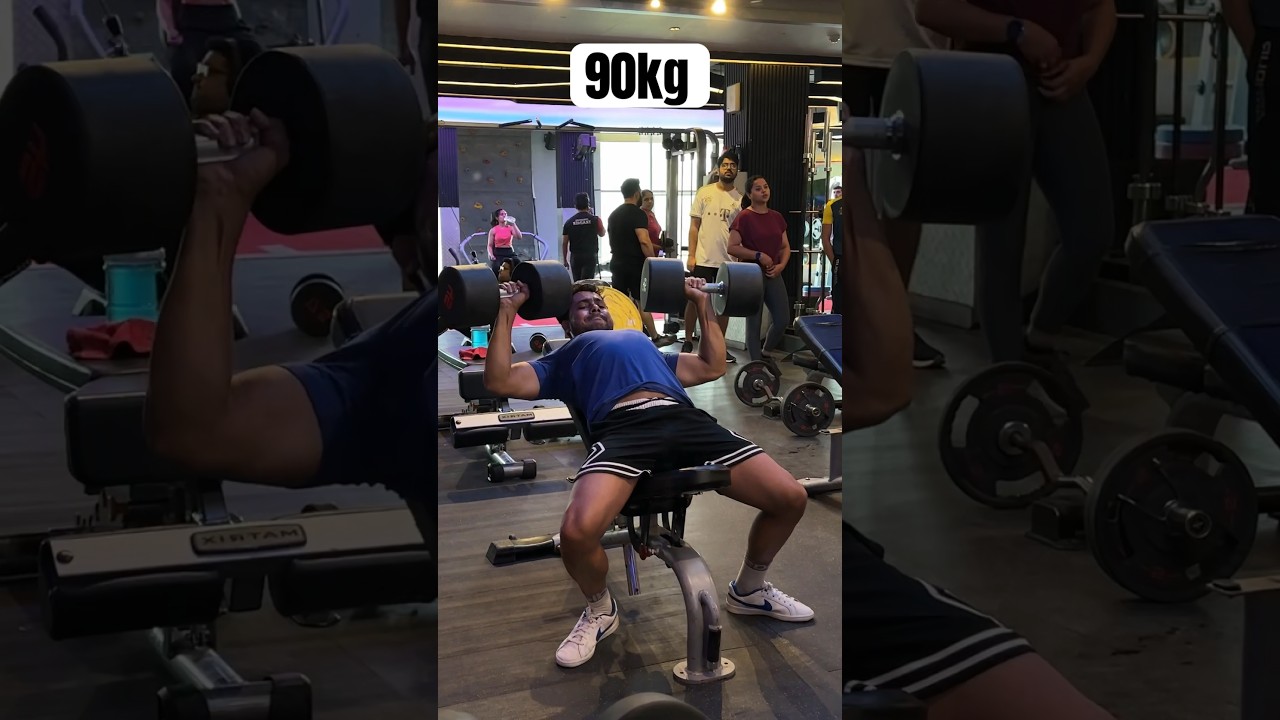 90kg-dumbbell-chestworkout-fitness-shorts-badshah-heavyweight