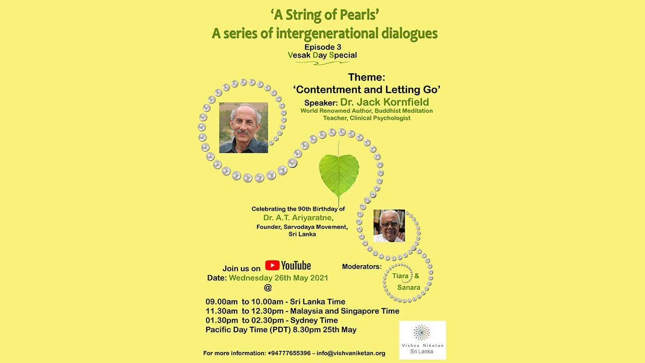 Dr. Jack Kornfield - A String of Pearls Episode 3 Contentment and 