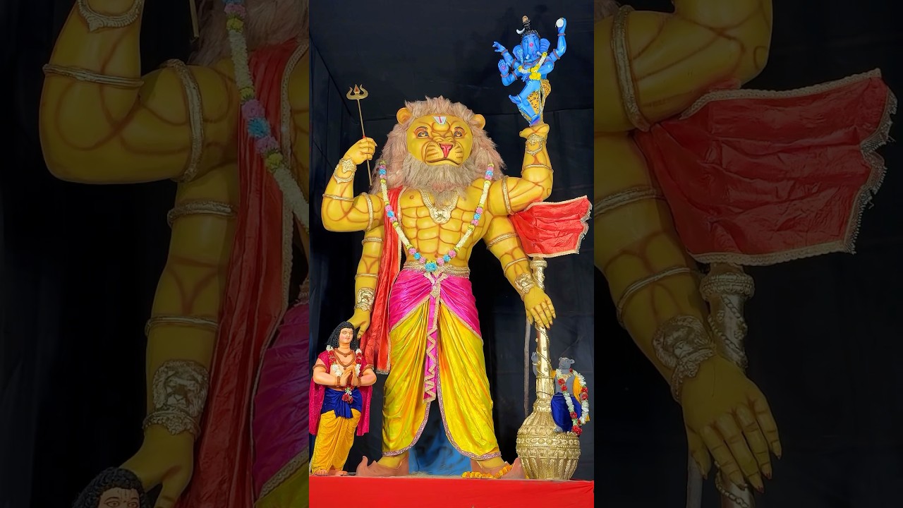 Unique Ganesh Idol at Machi market Begum bazar 