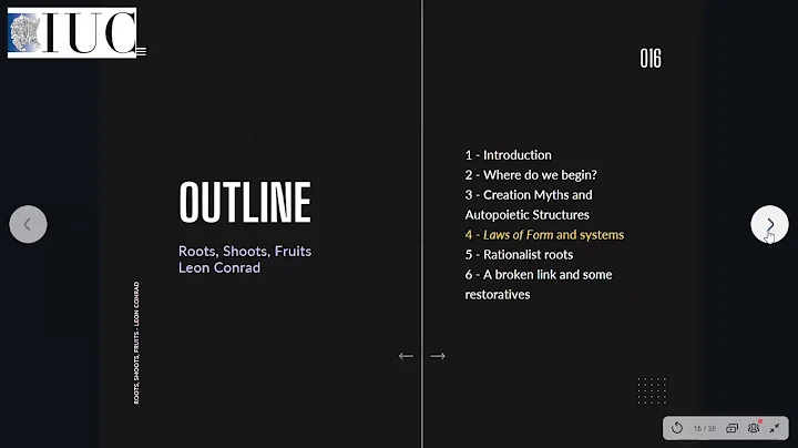 Leon Conrad: Roots, Fruits, Shoots