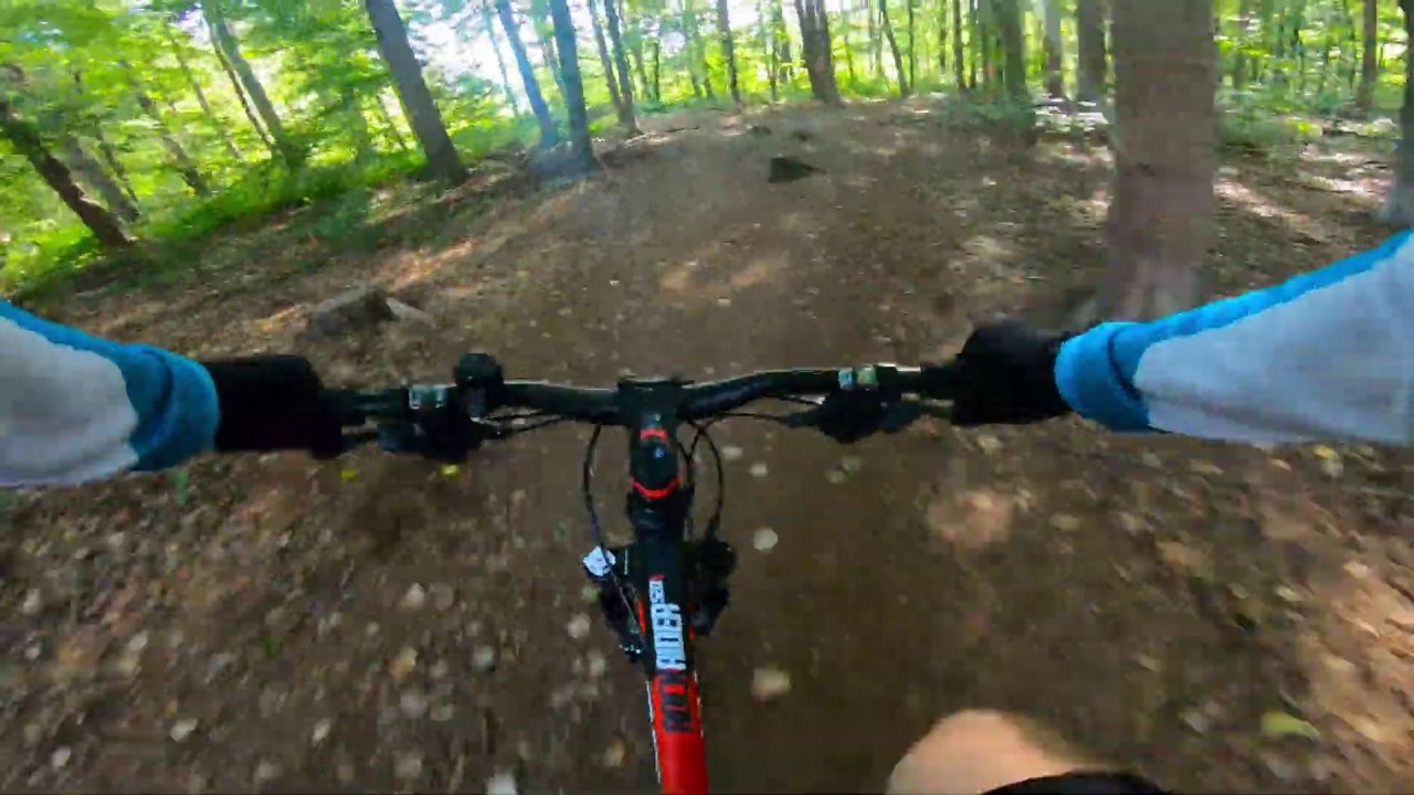 Test Btwin Rockrider 520S Home Trail Fast Speed with Go Pro 7 Black