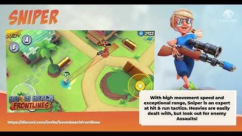 Boom Beach: Frontlines - Gameplay Sniper