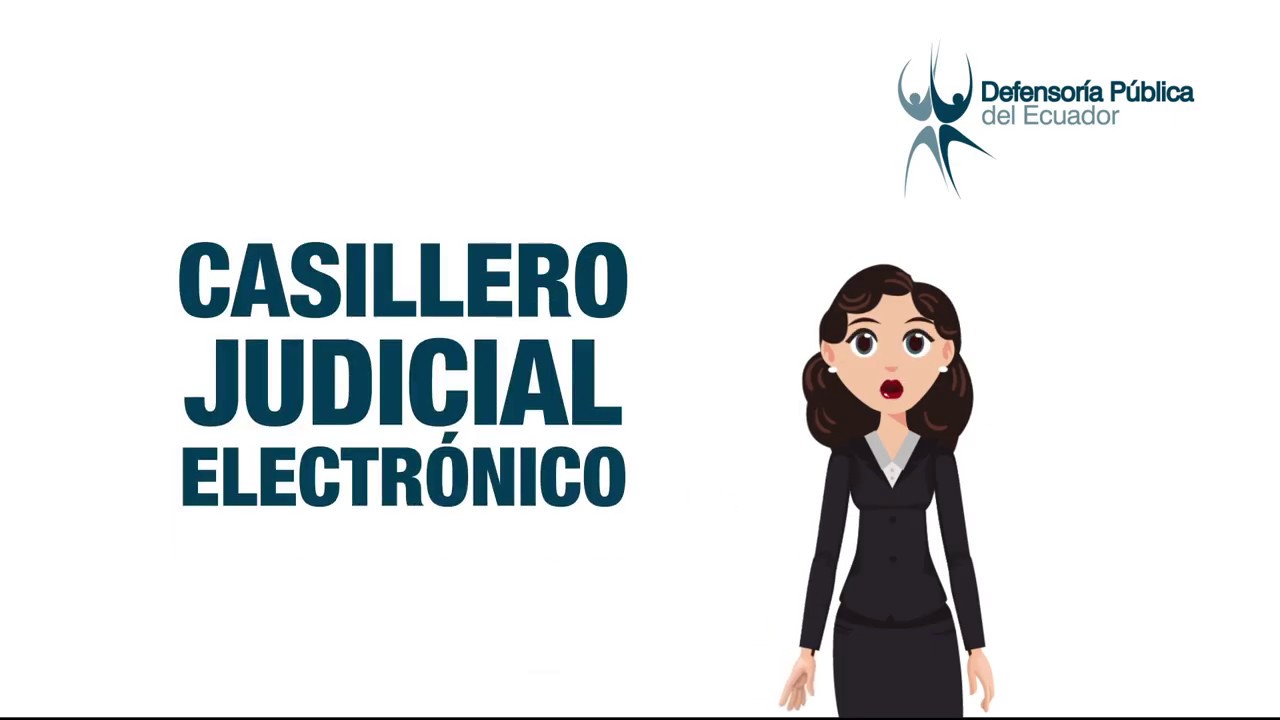 Casilleros Judiciales Electrónicos YouTube