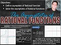 Asymptote of rational function